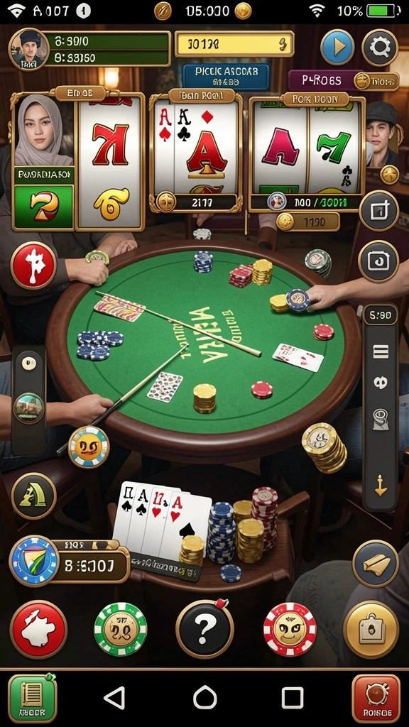 9zk - Screenshot 1 menunjukkan karakter utama dalam aksi menantang.