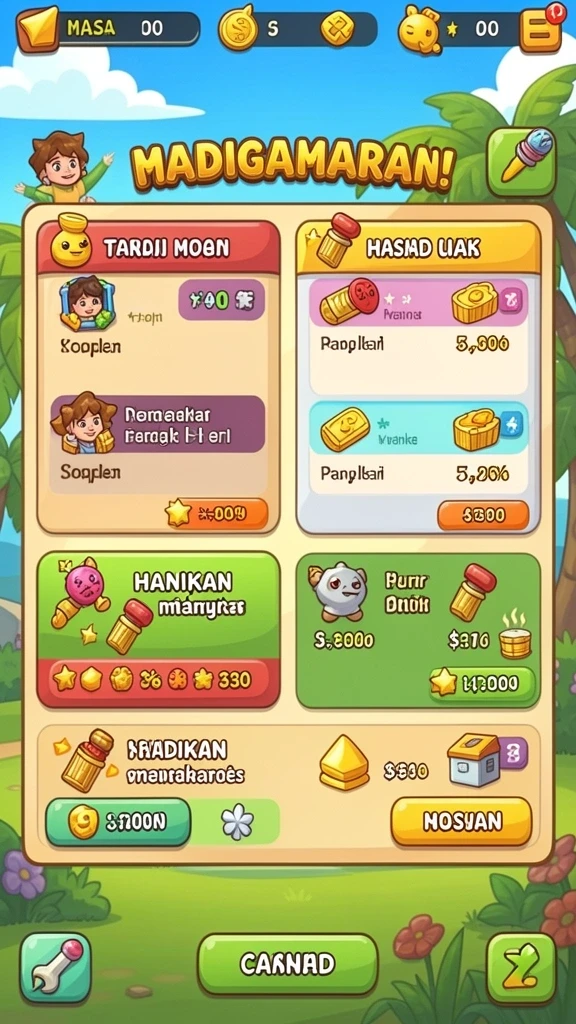 avatar808 - Karakter unik dengan desain yang menarik.