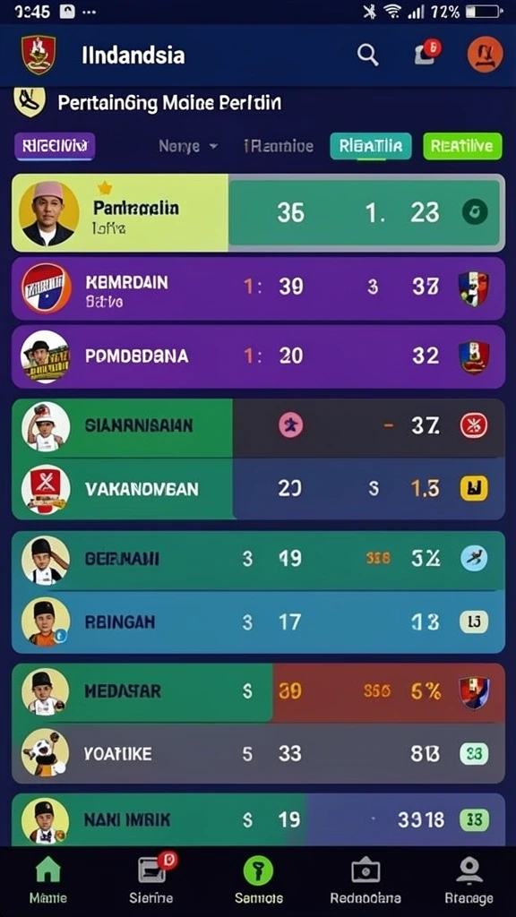 rajaking - Antarmuka yang modern dan mudah digunakan.