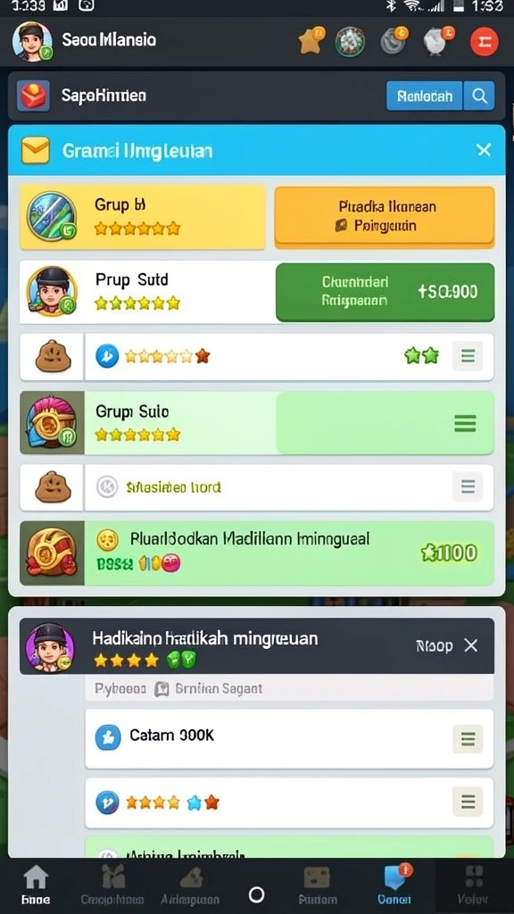 valohoki - Tangkapan layar: Memperlihatkan pertarungan epik antar karakter.